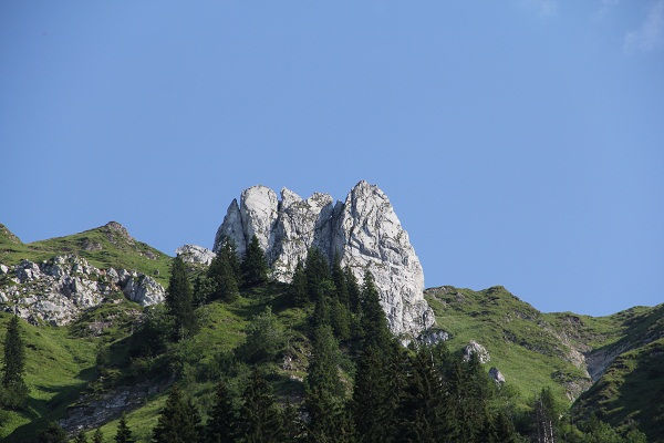 Dent du Vélan sul confine franco-svizzero